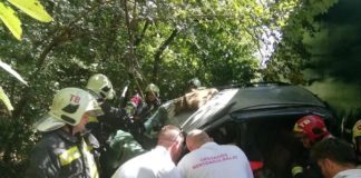 Frontalzusammenstoss: PKW gegen LKW!