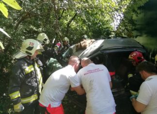 Frontalzusammenstoss: PKW gegen LKW!