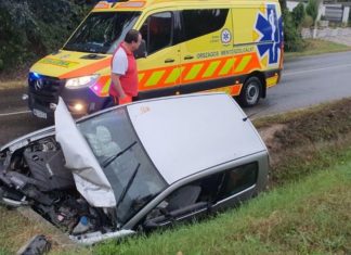 Crash in Budaörs: Erst in Graben dann gegen Betonbrücke!