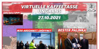 Virtuelle Kaffeetasse Ungarns vom 27.10.2021