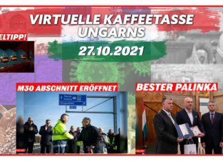 Virtuelle Kaffeetasse Ungarns vom 27.10.2021