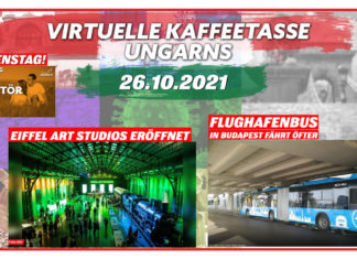 Virtuelle Kaffeetasse Ungarns am 26.10.2021