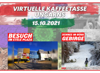 Virtuelle Kaffeetasse Ungarns am 15.10.2021