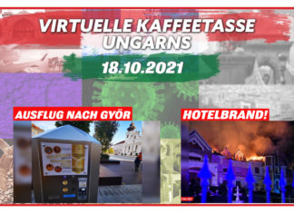 Virtuelle Kaffeetasse Ungarns am 18.10.2021
