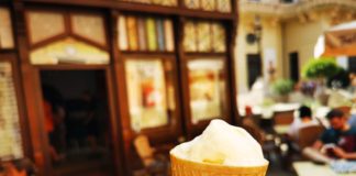 Eis bei Ciao Bella in Pécs