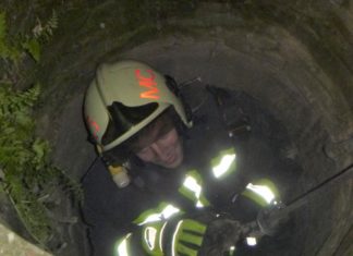 Feuerwehr rettet Katze in Not