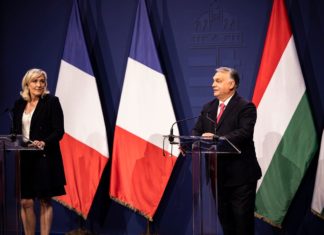 Hoher Staatsbesuch aus Frankreich zu Besuch in Budapest