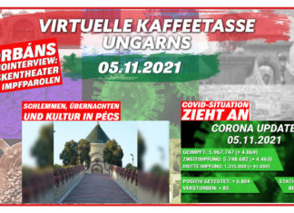 Virtuelle Kaffeetasse Ungarns am 05.11.2021