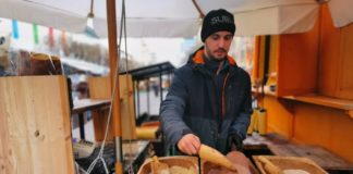 Besonders beliebt: Kürtöskalacs mit Zimt und Kakao