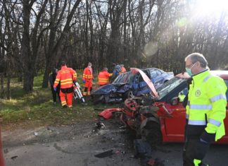 Vier Schwerverletzte bei Unfall im 23. Bezirk Budapests