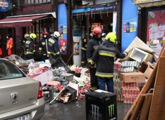 Zwischendecke/Galerie eingestürzt in Lebensmittelgeschäft: Ein Toter und Verletzte in Budapest!
