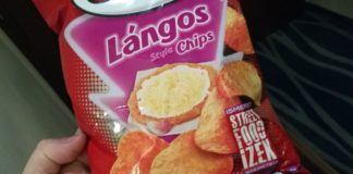 Den Lángos gibt es sogar in Snackform als Chips in Ungarn