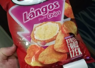 Den Lángos gibt es sogar in Snackform als Chips in Ungarn