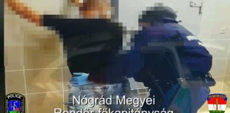 Gewaltsamer Dieb in Salgótarján gefasst