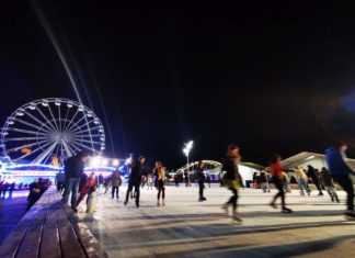 Nacht der Schlittschuhbahnen in Ungarn