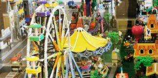 Lego Ausstellung im Arkad Einkaufszentrum Györ