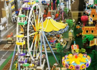 Lego Ausstellung im Arkad Einkaufszentrum Györ