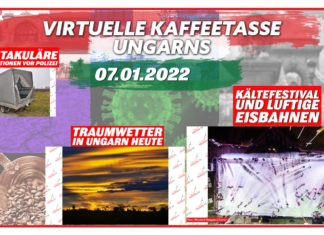 Virtuelle Kaffeetasse Ungarns am 07.01.2022