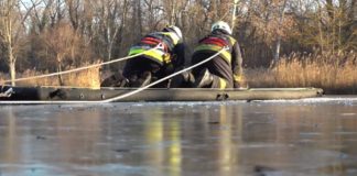 HIER zeigen wir eine Eisrettung in Vác
