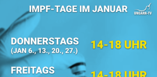 Impfung ohne Voranmeldung in Ungarn: An DIESEN Tagen geht es