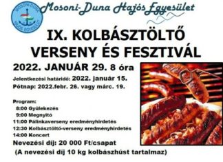 Kolbászwettbewerb in Mosonmagyaróvár