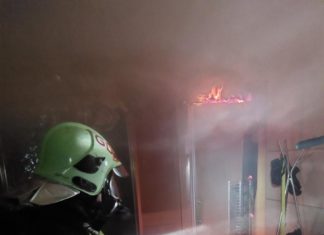 Sauna-Brand in Gödöllő