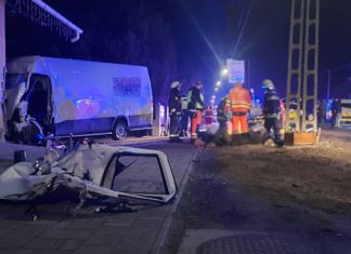 Wieder Unfall bei Illegaler Durchreise!