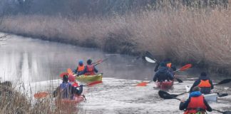 Kanutouren am Héviz-See