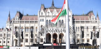 Nationalfeiertag am 15. März in Budapest