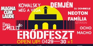 Abfeiern in einer Festung: Das Erődfeszt in Komárom