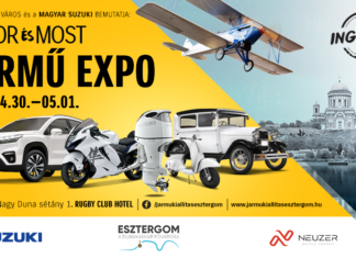 Damals und Heute – Oldtimer- und Neuwagenausstellung in Esztergom