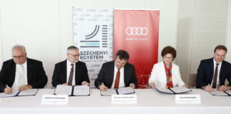 Audi Hungaria und Széchenyi István Universität starten gemeinsame Innovationsprojekte