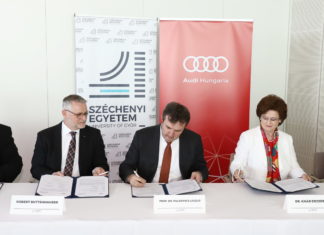 Audi Hungaria und Széchenyi István Universität starten gemeinsame Innovationsprojekte