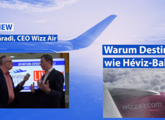 Wizz Air fliegt an den Balaton: CEO Jószef Váradi erklärt uns im Interview warum