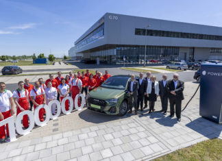 Audi Hungaria: 100.000. Hybridfahrzeug gefertigt