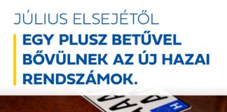 Neue Nummernschilder sind ab 1. Juli im Umlauf