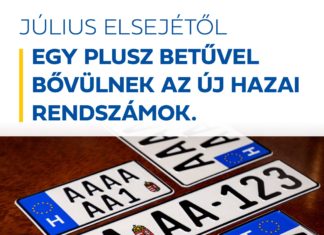 Neue Nummernschilder sind ab 1. Juli im Umlauf