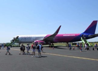 Wizz Air fliegt mit Airbus A-321 an den Balaton!