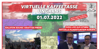 Die Virtuelle Kaffeetasse Ungarns am 01.07.2022