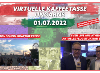 Die Virtuelle Kaffeetasse Ungarns am 01.07.2022