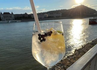 Bálna Terasz in Budapest: Stylish guter Platz für einen Cocktail!