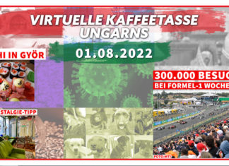 Die Virtuelle Kaffeetasse Ungarns am 01.08.2022