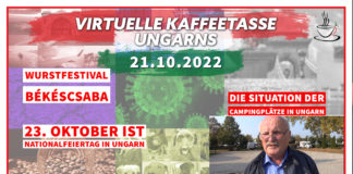 Die Virtuelle Kaffeetasse Ungarns am 21.10.2022