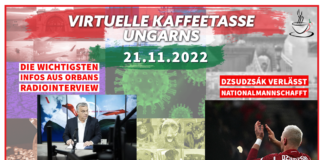Virtuelle Kaffeetasse Ungarns am 21.11.2022