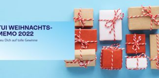 Reisegutscheine gewinnen: Cooles Weihnachts-Memo der TUI