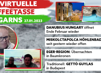 Die Virtuelle Kaffeetasse Ungarns am 27.01.2023