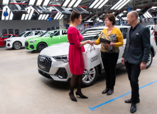 50.000-ster Audi in Ungarn übergeben: Ein Győrer Audi Q3-Modell