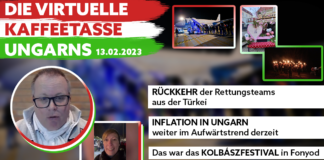 Die Virtuelle Kaffeetasse Ungarns am 13.02.2023