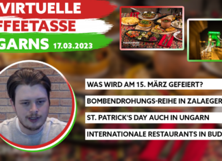 Die Virtuelle Kaffeetasse Ungarns am 17.03.2023