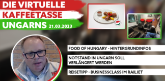 Die Virtuelle Kaffeetasse Ungarns am 21.03.2023